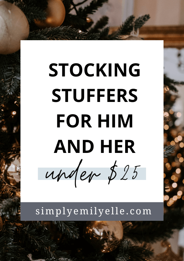 Stocking Stuffers Under $25 That Are Actually Good - Simply Emily Elle